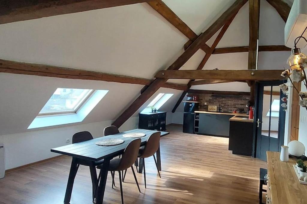 *New*Les Amandines Le Loft* Wifi Apartment Allevard Exterior foto